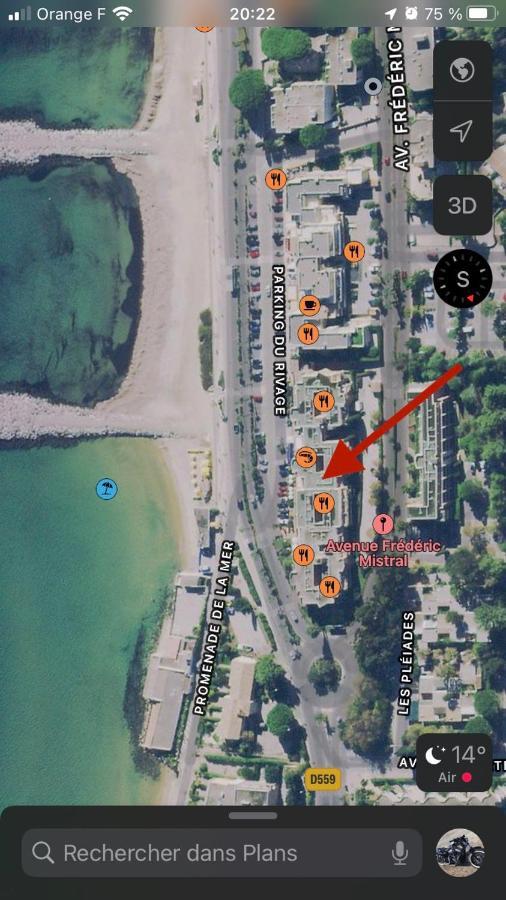 Studio Bord De Mer Cavalaire Cavalaire-sur-Mer Exterior foto